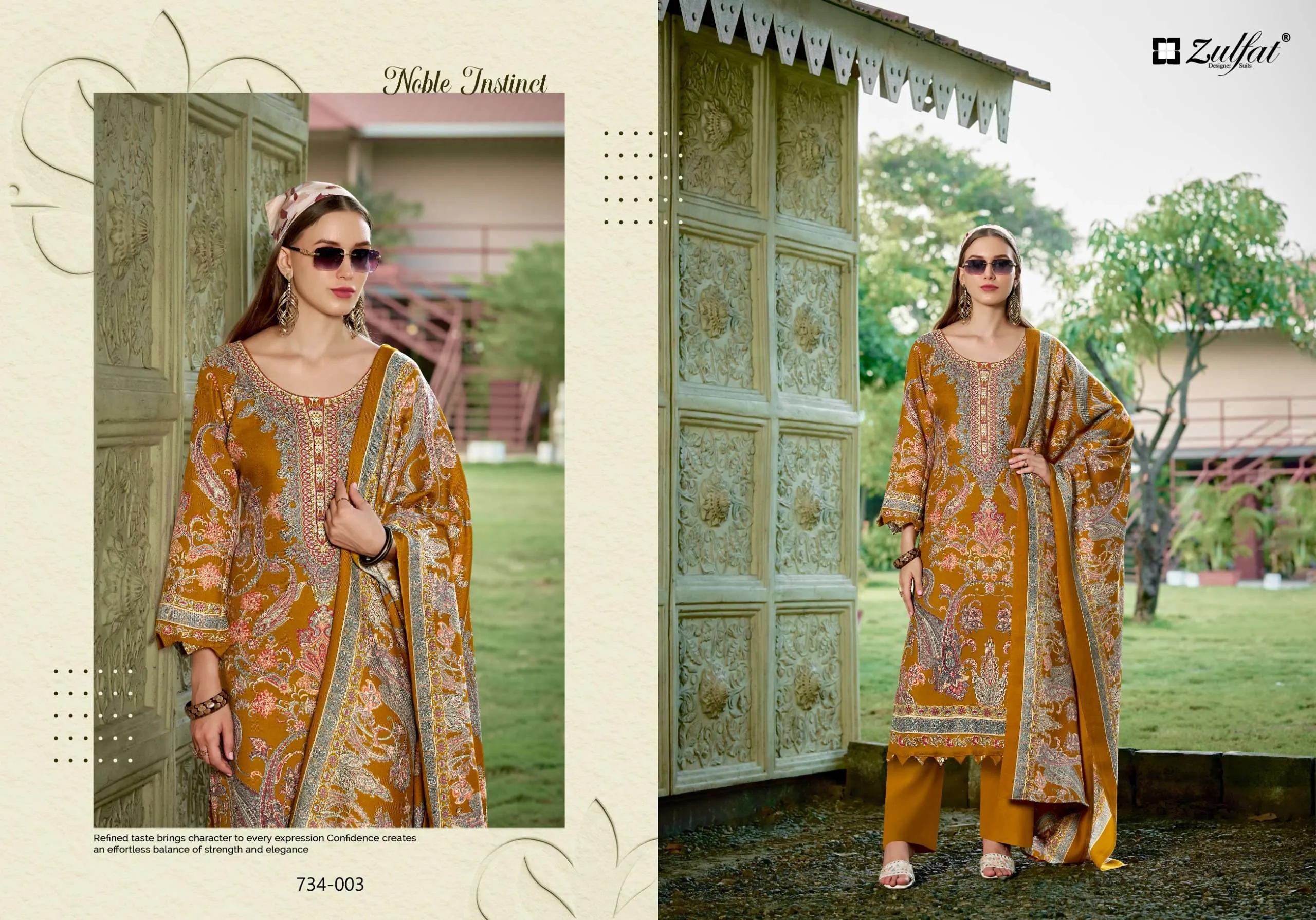 Zulfat Designer Suits Shahinoor